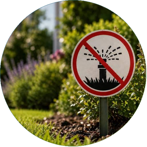 Works within DFW water restrictions